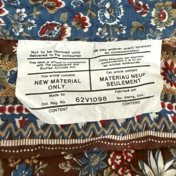 Vintage Suttles And Seawinds Limited Vest Women's L Boho Cottage Floral Quilted - Picture 6 of 10